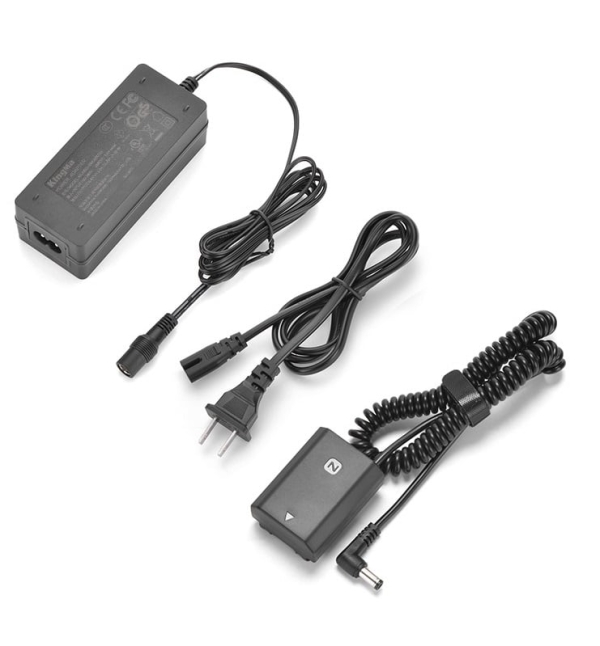 Bộ pin giả KingMa NP-FZ100 với Bộ chuyển đổi nguồn điện cho sony fullfame