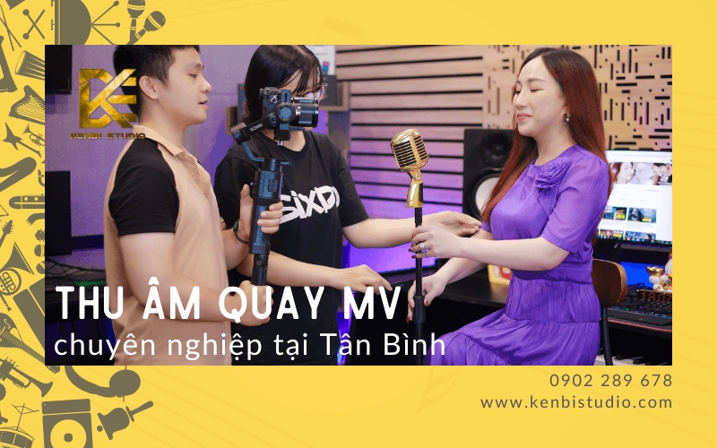 thu âm quay mv chuyên nghiệp Tân Bình