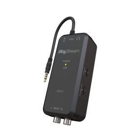                          Box IK Multimedia iRig Stream Solo Audio Interface ( Box Live Stereo Chất Lượng Cao )                       