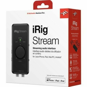                          Box Live Stereo iRig Stream - Thiết Bị Thu Âm Livestream Stereo Chuẩn 24bit Hay Như Live OBS                       