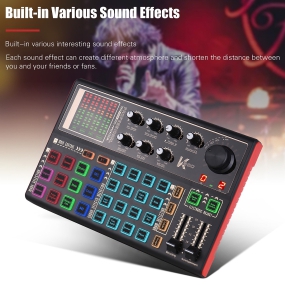                          Sound Card K300 2021 Autotune Thu Âm Livestream Cực Hay                       