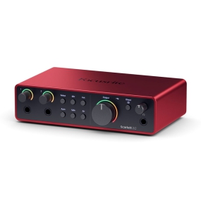                          Sound card Focusrite Scarlett 2i2 4rd (Gen) - Sound card thu âm                       
