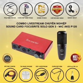                         Combo Solo Gen 3 Và Micro AKG P120                       