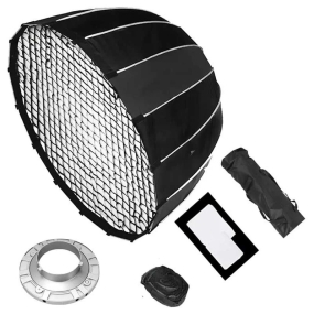                          Softbox Parabolic 95cm kèm lưới chuyên dụng                       