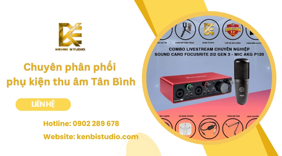 phụ kiện thu âm tân bình