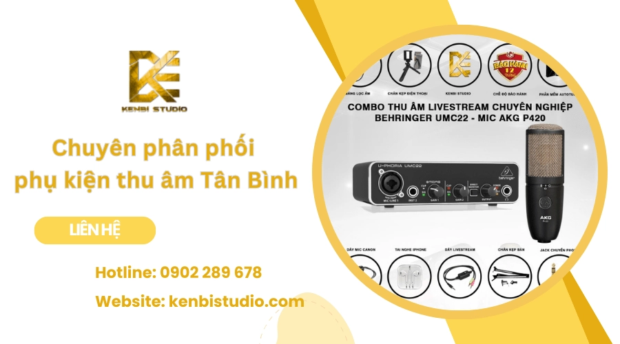phụ kiện thu âm tân bình