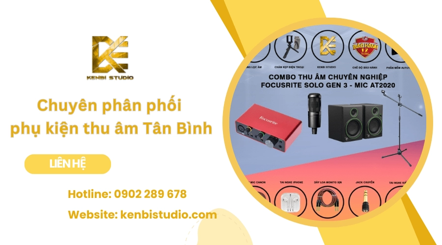 phụ kiện thu âm tân bình