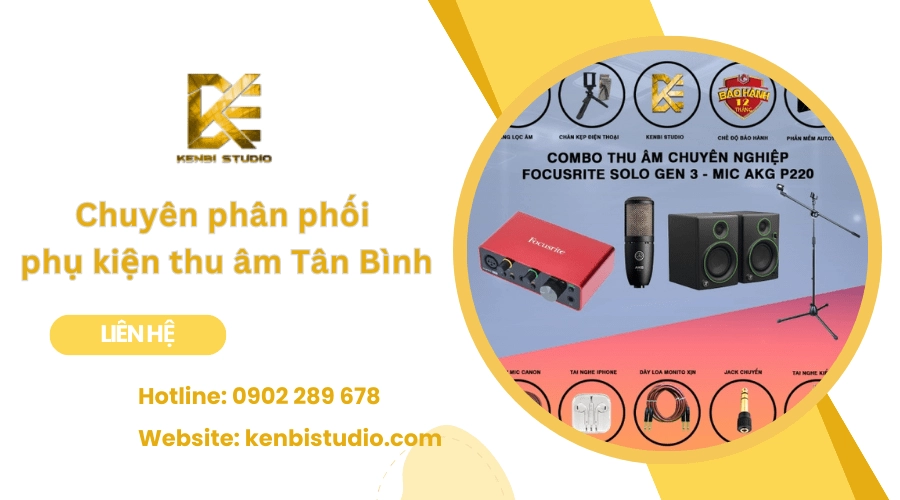 phụ kiện thu âm tân bình