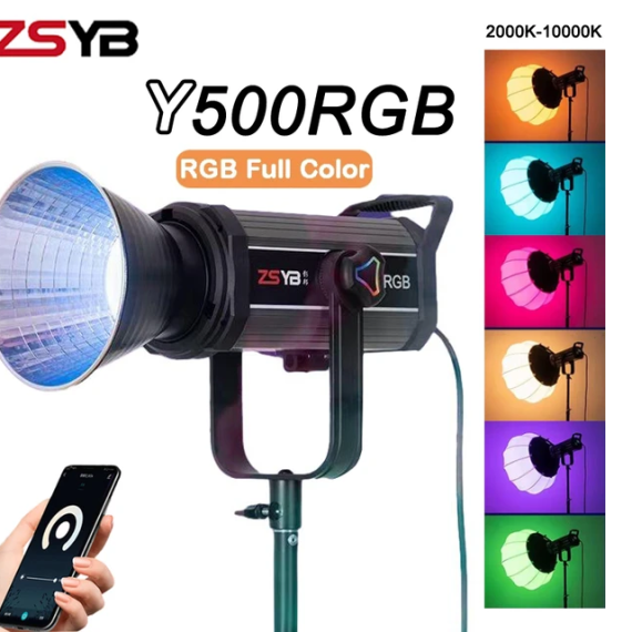 Combo 1 đèn Led ZSYB Y500RGB bi color kèm softbox cầu lantern 65cm