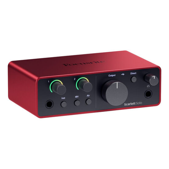 Sound Card Focusrite Scarlett Solo 4rd (Gen) - Sound card thu âm