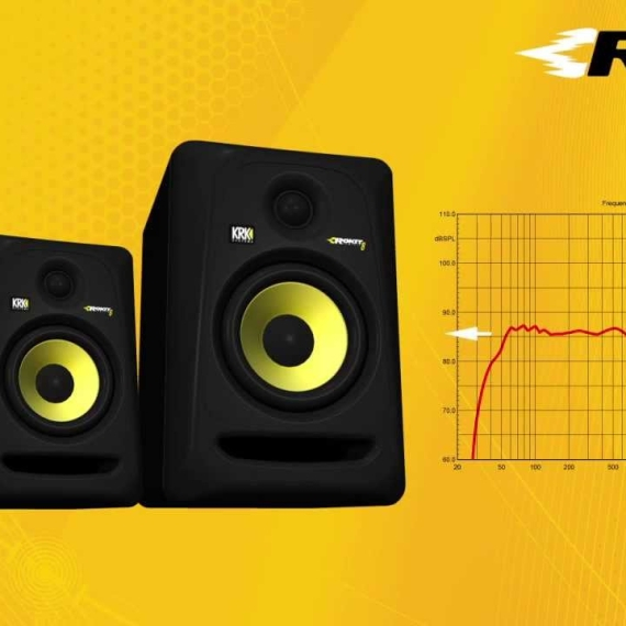 Loa Kiểm Âm KRK ROKIT 5G4 (Cặp, Màu Đen)