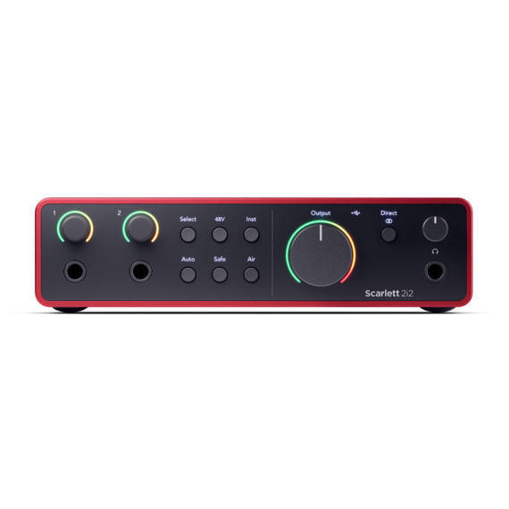 Sound card Focusrite Scarlett 2i2 4rd (Gen) - Sound card thu âm