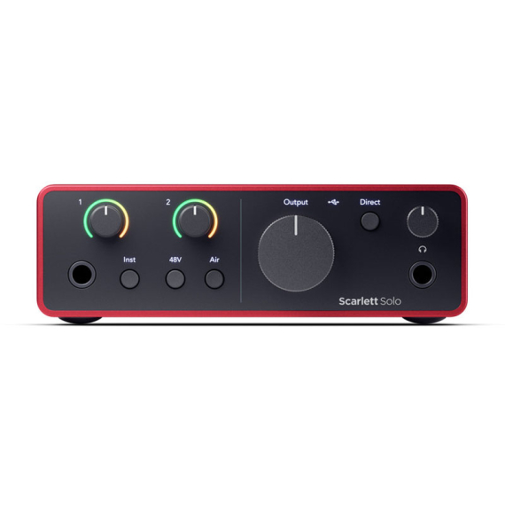 COMBO THU ÂM FOCUSRITE SOLO GEN 4 VÀ MIC AT2020