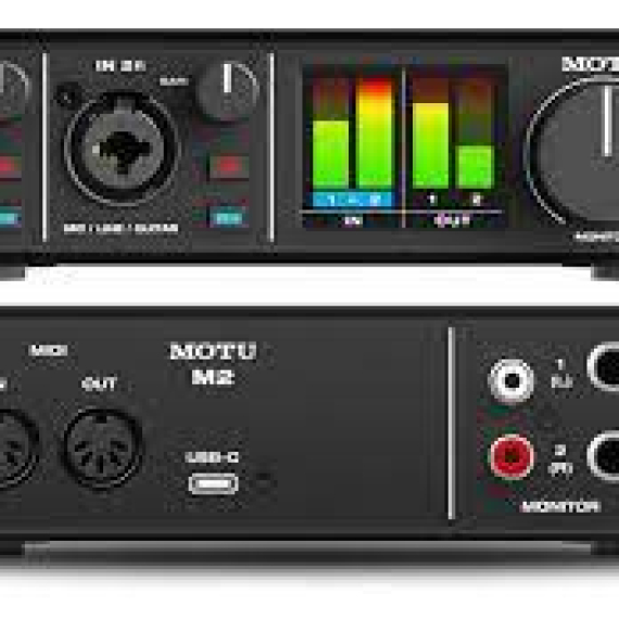 SOUNDCARD MOTU M2 THU ÂM CHUYÊN NGHIỆP