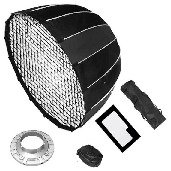 Softbox Parabolic 95cm kèm lưới chuyên dụng