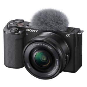 Máy ảnh Sony ZV-E10 + Lens 16-50mm F3.5-5.6 (Black) | Chính hãng