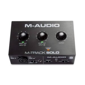 Sound card M-AUDIO M-TRACK SOLO, Sound card thu âm