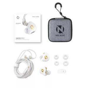 Tai nghe biểu diễn In-ear Monitor NMC-AUDIO QKZ63 PRO Chống Ồn Âm Thanh Siêu Trầm có dây chuyên livestream, thu âm