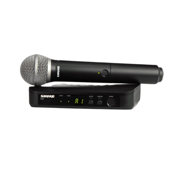 Bộ thu và phát kèm micro không dây Shure BLX24A/PG58 , Micro không dây cầm tay (1mic)