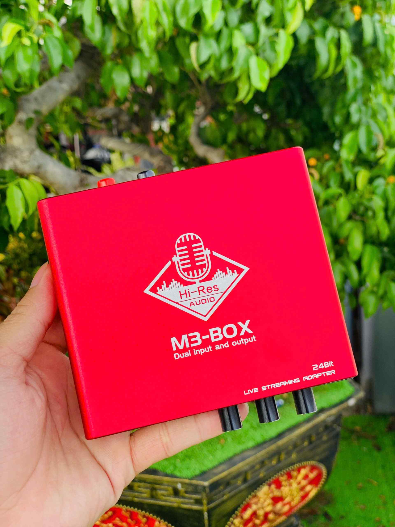 Box Live M3 Vừa Sạc Vừa Live Tích Hợp EQ, Rever, Autotune giá tốt