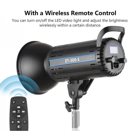 Đèn Led Studio ET 300S Công suất 200W quay video chụp ảnh chuyên nghiệp