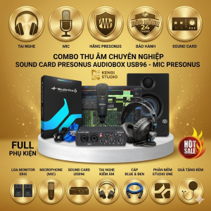 PreSonus AudioBox 96k Complete Bundle