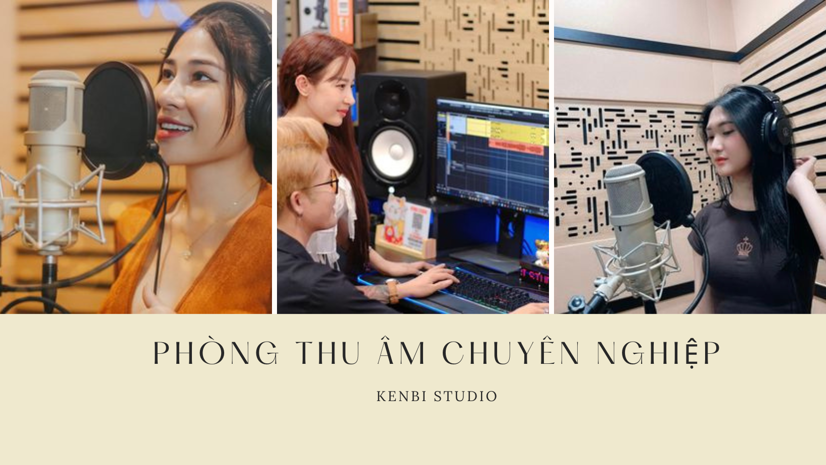 PHÒNG THU ÂM CHUYÊN NGHIỆP