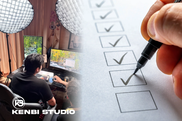 Checklist setup đèn livestream chuyên nghiệp